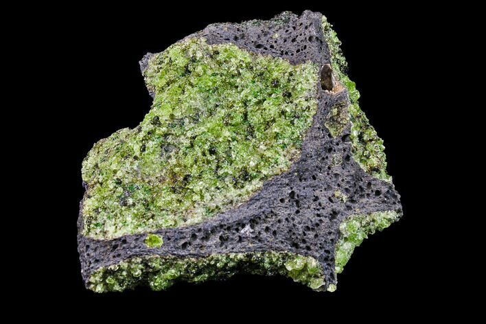 Peridot in Basalt - Arizona #154372